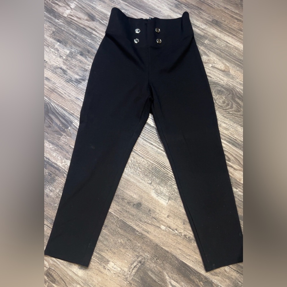 Black Fashion Nova High-Waisted Leggings